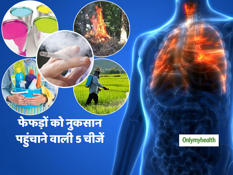फेफड़ों को धीमे-धीमे नुकसान पहुंचा रही ये 5 चीजें, बन सकती हैं कैंसर का कारण 
